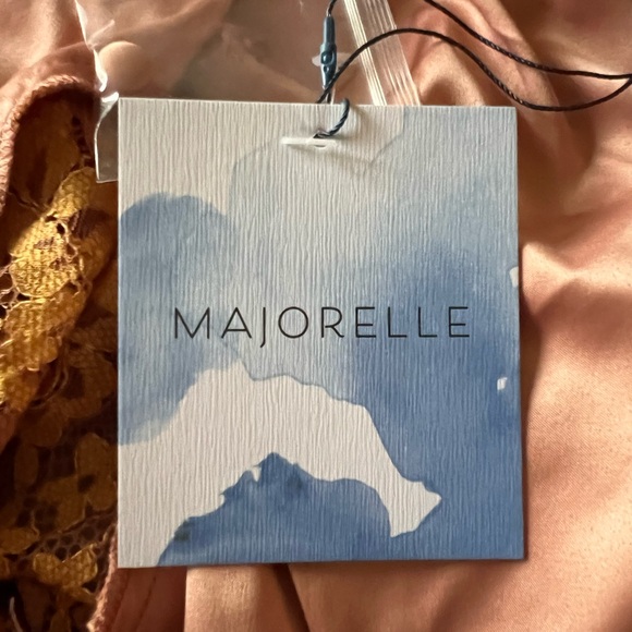 MAJORELLE Roma Ruffled Top In Golden Blush - Picture 11 of 13